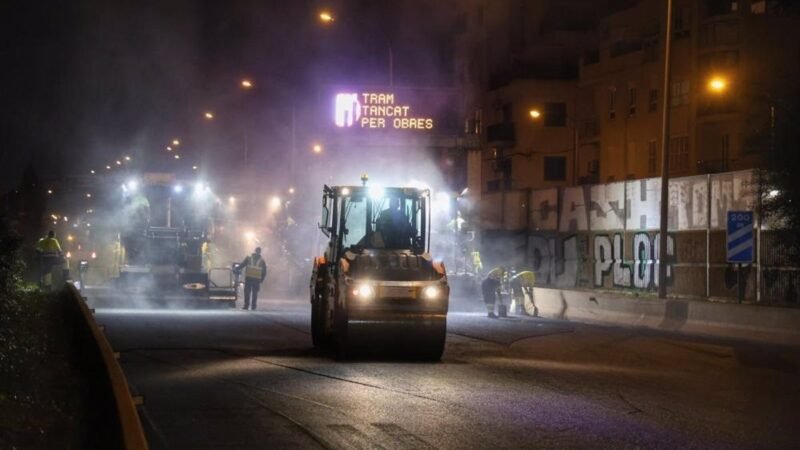 Obras para construir cuarto carril en autopista al aeropuerto.