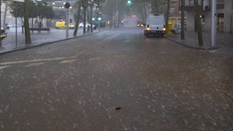 Octubre, mes con más tormentas y lluvias en C-LM según Aemet