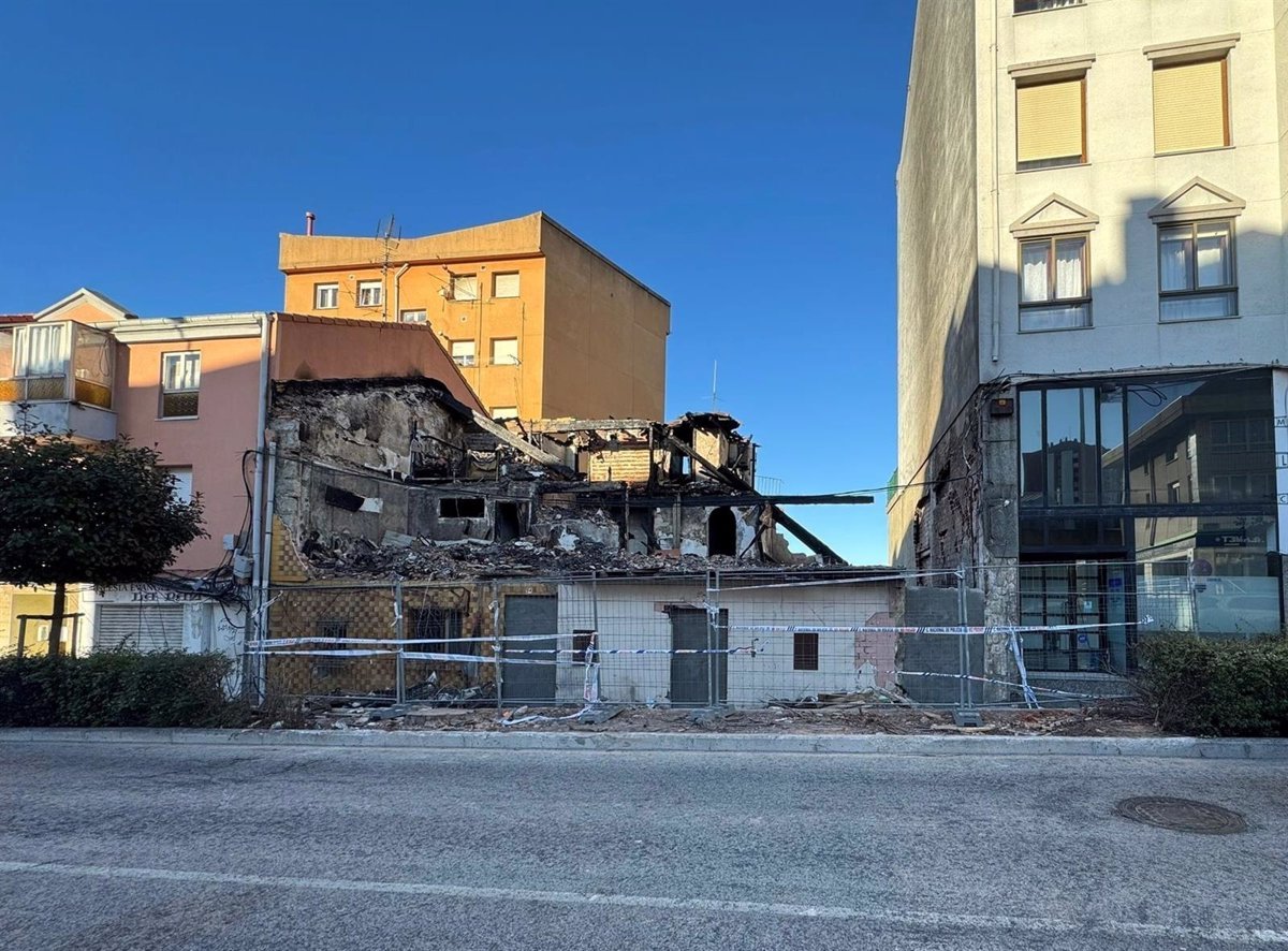 Reconstrucción del edificio derrumbado en La Albericia por el Ayuntamiento de Santander