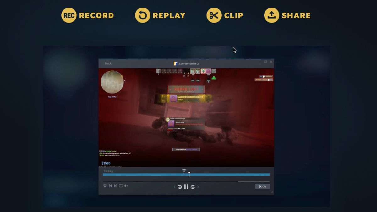 Steam Game Recorder ahora disponible para todos.