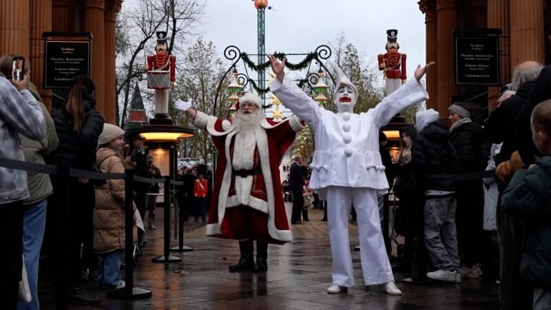 Tívoli Park listo para Navidad