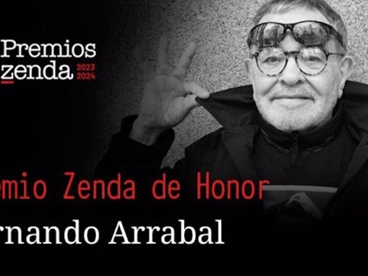 Fernando Arrabal, galardonado con el Premio Zenda de Honor 2023-2024