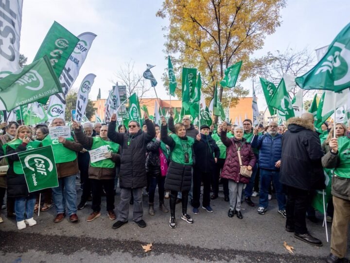 Movilización de CSIF en Castilla-La Mancha por Muface y contra recortes