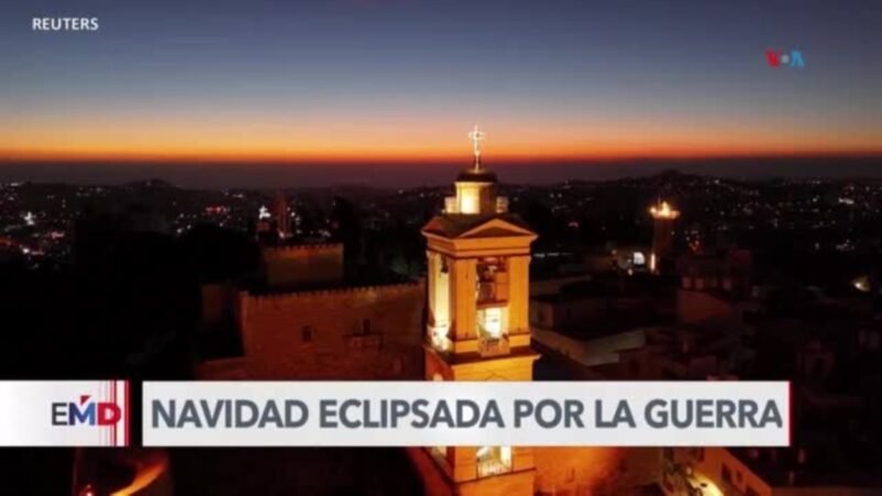 La Navidad llega a Belén, ensombrecida por la guerra.