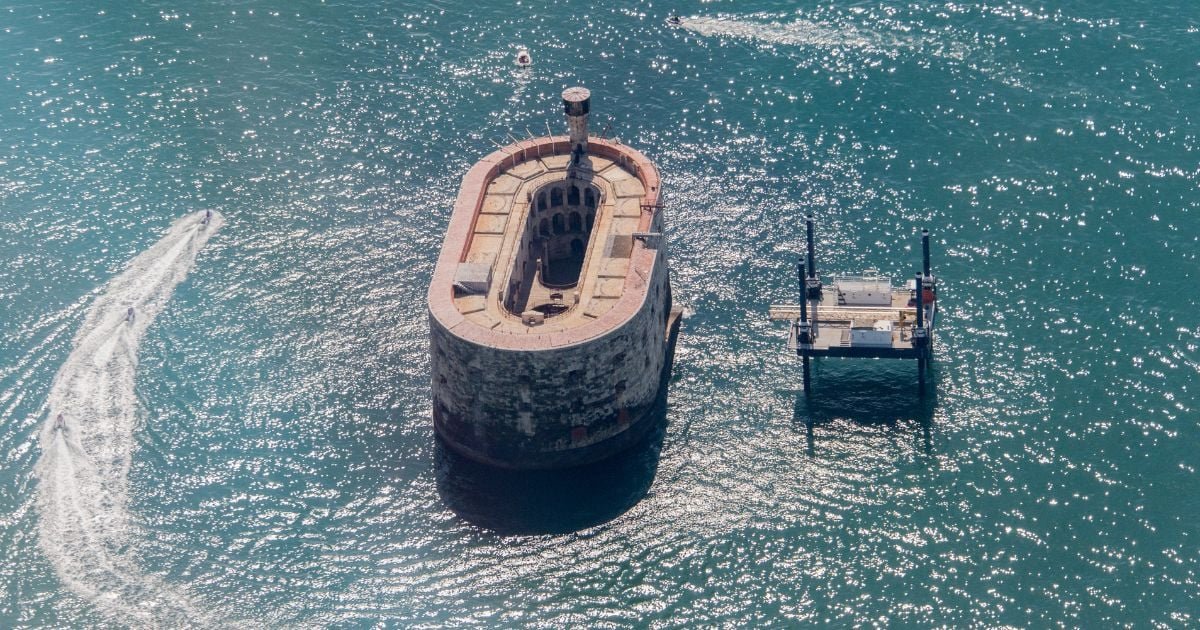 Convocatoria de donaciones para evitar el colapso de Fort Boyard.