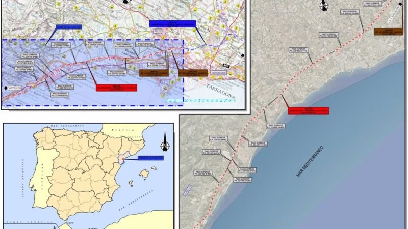 Adif destina 9,5 millones a mejorar pasos superiores en Vandellòs-Tarragona