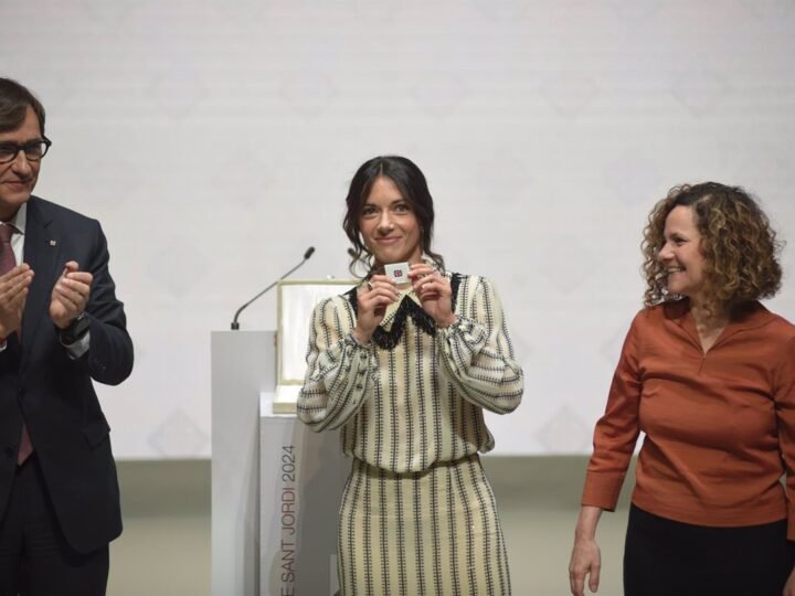 Aitana Bonmatí recibe reconocimiento como San Jorge