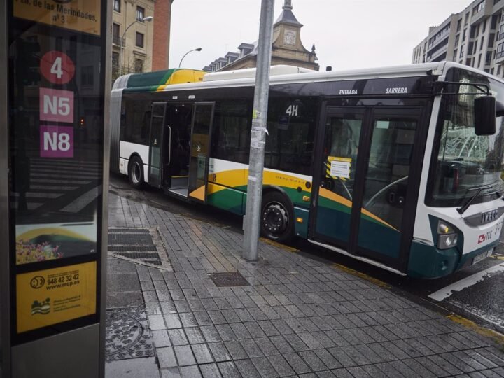 Ampliación de bonificaciones en transporte urbano en Pamplona hasta el 30 de junio