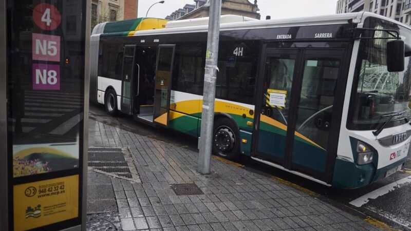 Ampliación de bonificaciones en transporte urbano en Pamplona hasta el 30 de junio