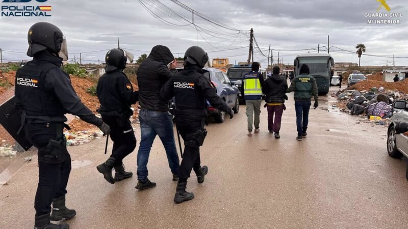 Andalucía, líder en detenciones y incautaciones de drogas en 2023