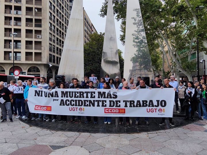 CCOO critica falta de seguridad en construcción en Aragón tras nuevo fallecimiento laboral