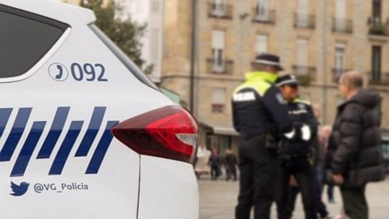 Campaña de la Policía Local de Vitoria-Gasteiz contra el consumo de alcohol y drogas en la conducción