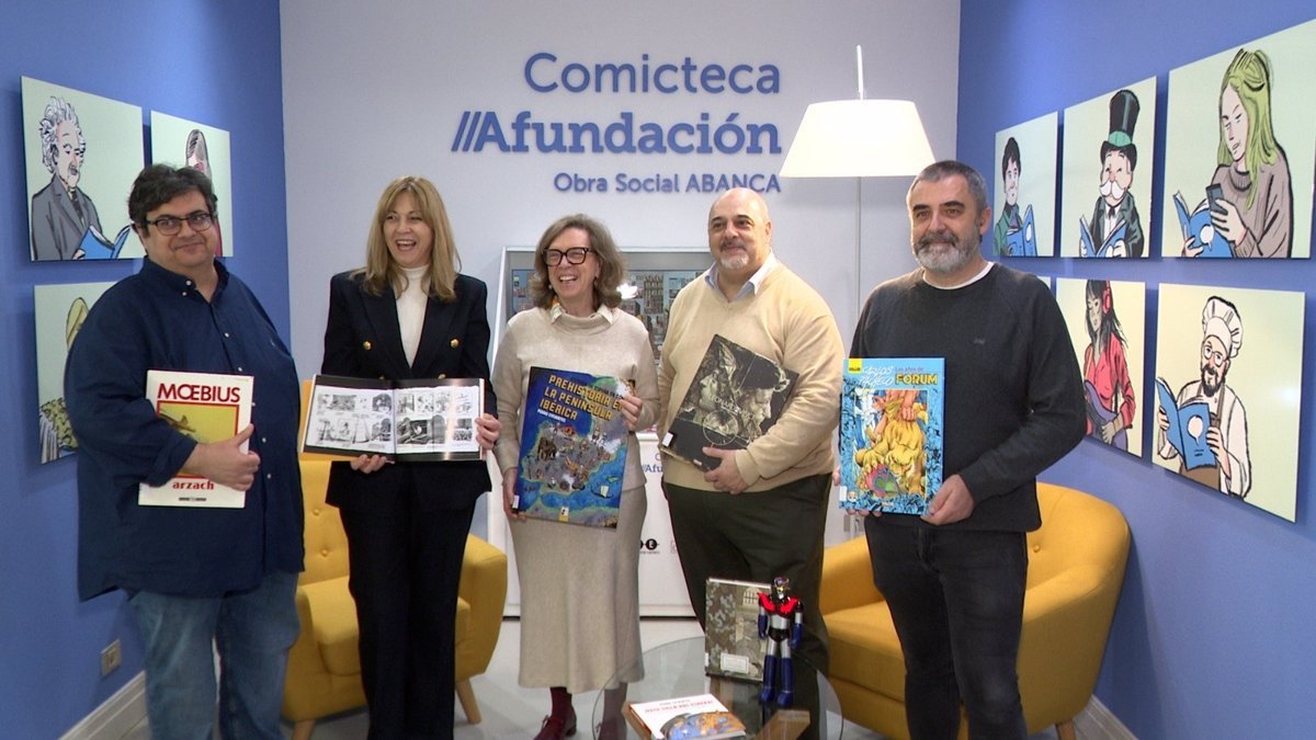 Comicteca: la biblioteca pionera de la Fundación en cómic gallego