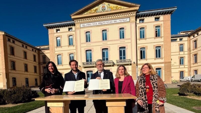 Comienzo de obras de rehabilitación en futura sede de Medicina en Huesca