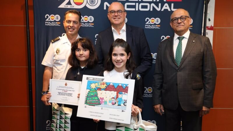 Concurso de pintura de la Policía Nacional de Canarias destaca el trabajo de DANA.