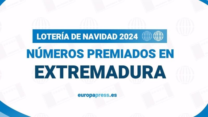 Consulta los números ganadores de Extremadura en la Lotería 2024