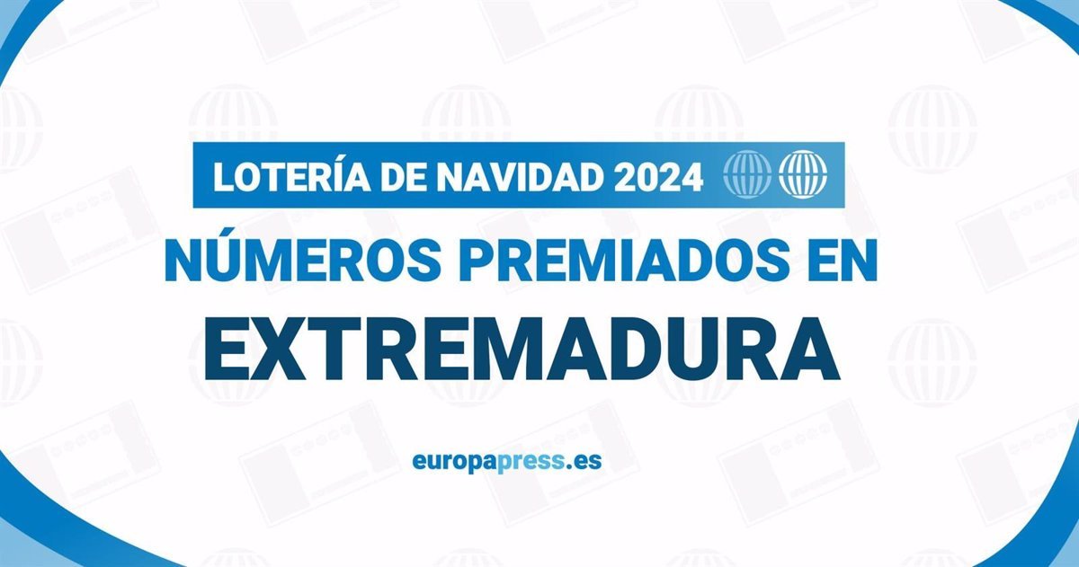 Consulta los números ganadores de Extremadura en la Lotería 2024