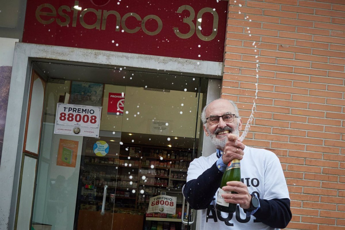 El «Gordo» de Navidad cae ocho veces en Navarra.