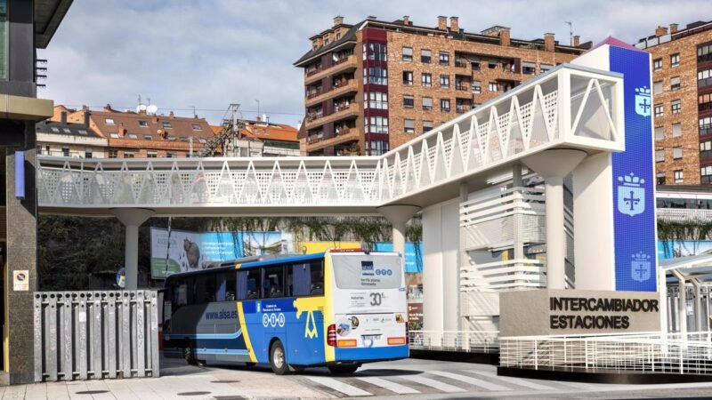 El Principado licita por 2,8 millones las obras para conectar estaciones con pasarela.