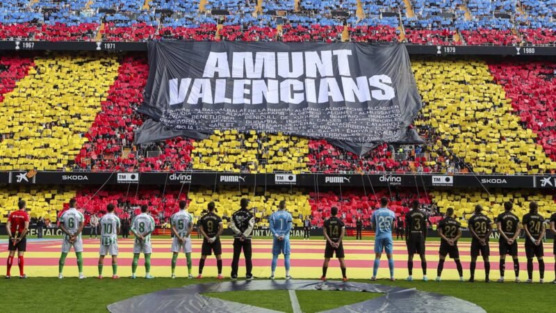 El Valencia recauda fondos para recuperar actividad deportiva tras la DANA