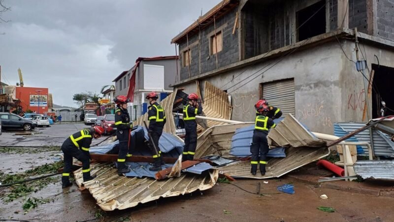 El ciclón ‘Chido’ deja más de 30 muertos en Mayotte.