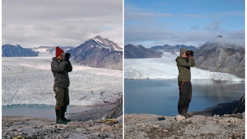 El impacto del retroceso del hielo en el Ártico capturado en nuevas fotografías.