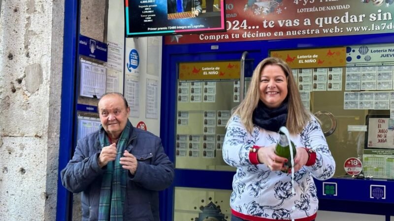 El segundo premio de la Lotería de Navidad reparte 157,5 millones en Valladolid