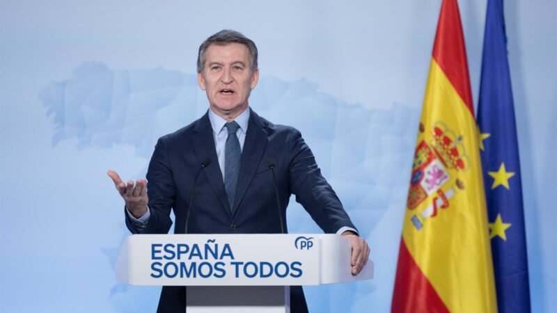 Feijóo se desmarca del «chantaje» de Sánchez y encuadra la relación con Junts en coincidencias electorales