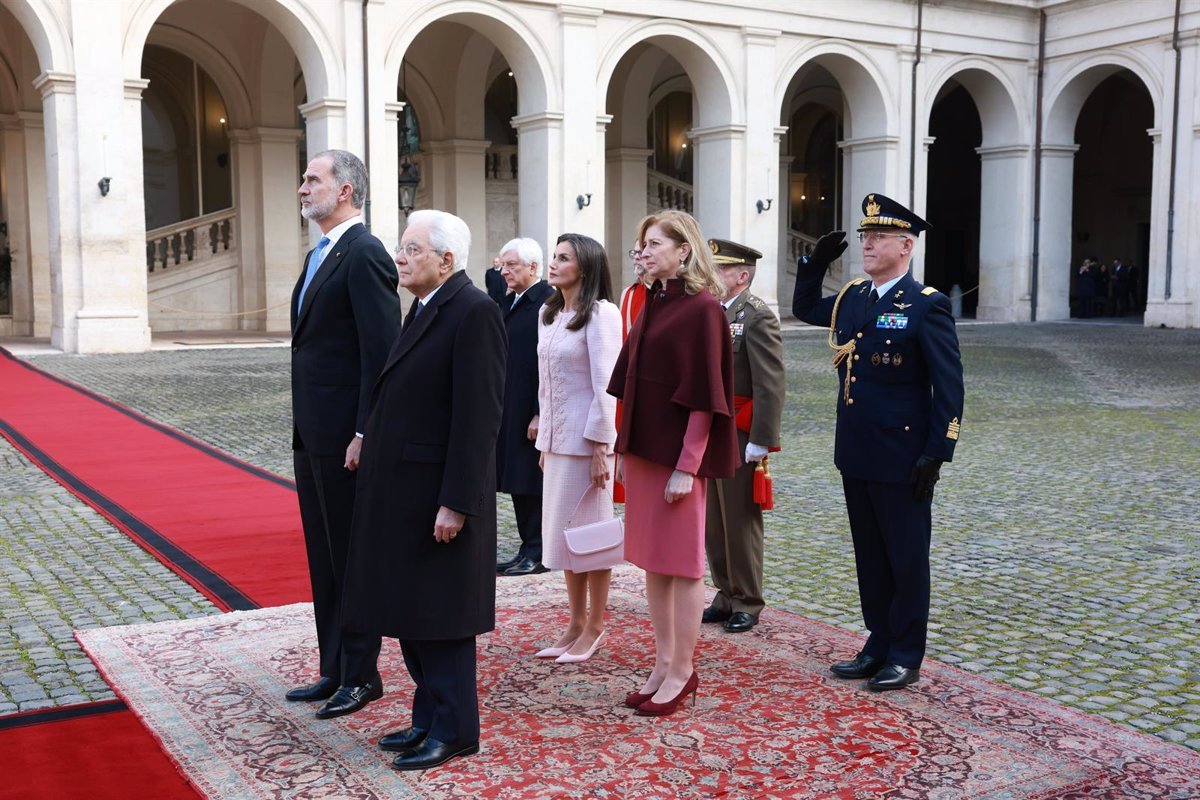 Felipe VI defiende la ‘solidez’ de la relación con Italia y se compromete a colaborar ante los desafíos actuales