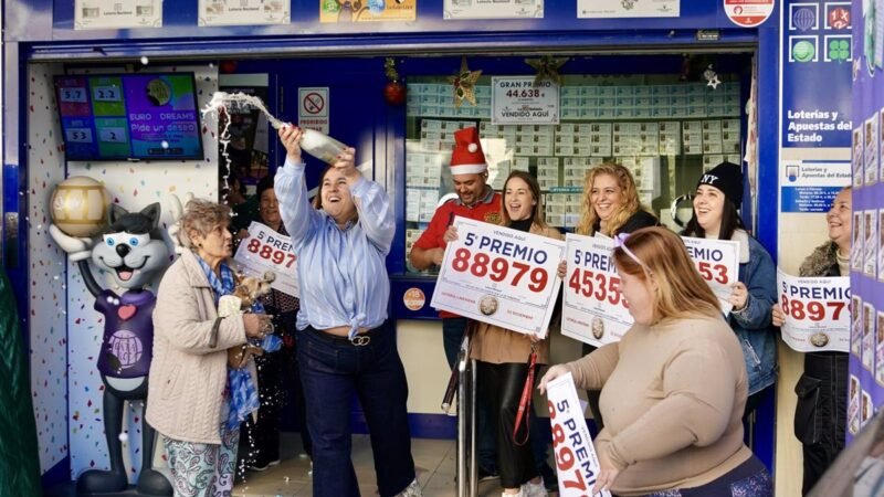 Gasto medio en el sorteo de Navidad por los andaluces