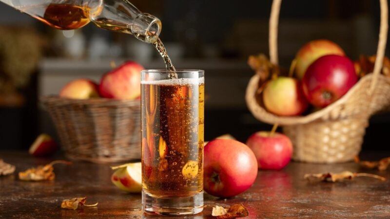 Haz delicioso zumo orgánico casero con las manzanas de tu huerto