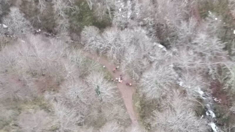 Hombre con traumatismo craneoencefálico y esguince al caerse con chaqueta Xiblu.