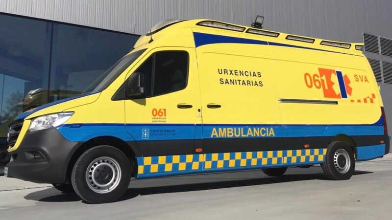 Hombre sale de cárcel tras accidente en Riós (Ourense)