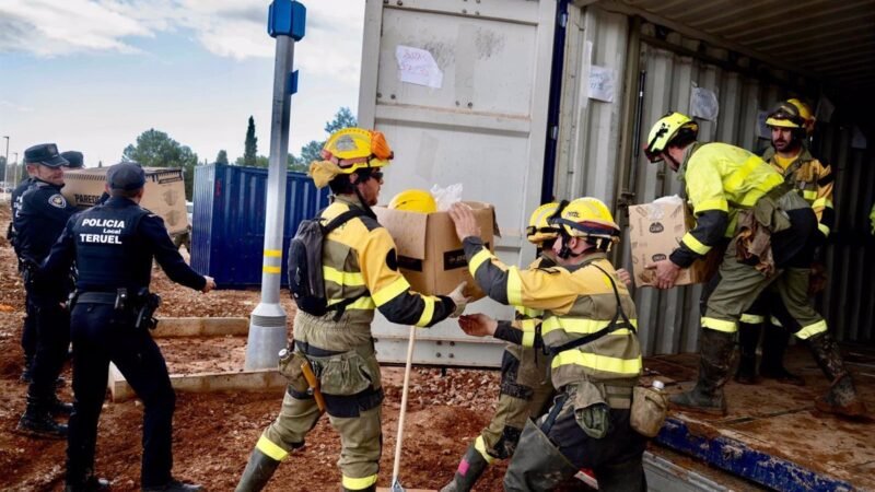 La Medalla de Aragón para operación de emergencia en Catarroja