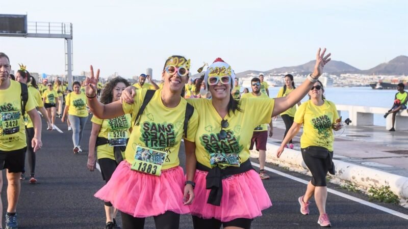 La San Silvestre Las Palmas supera los 9.000 participantes