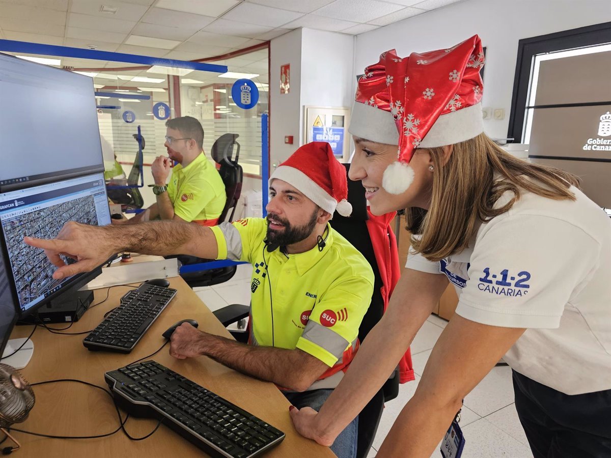 Las Islas Canarias registran menos incidencias en Nochebuena