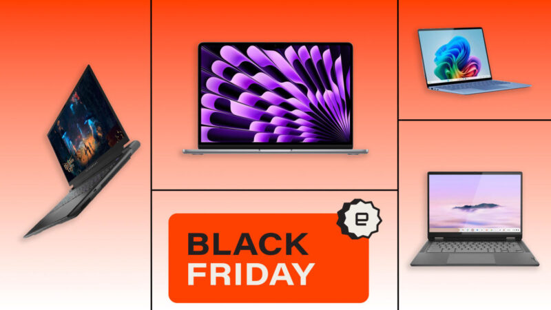 Las mejores ofertas de laptops de Black Friday de marcas reconocidas.