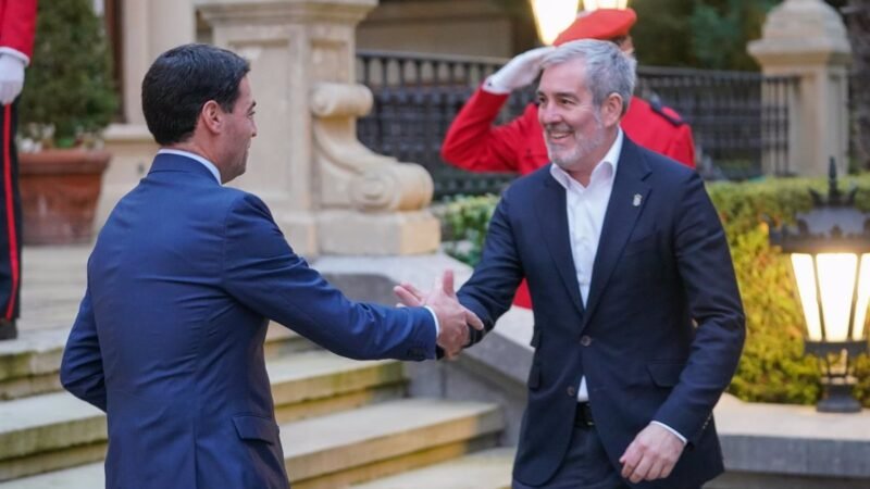 Lehendakari y presidente de Canarias unen fuerzas por los menores extranjeros.