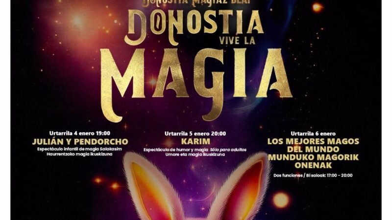 Los mejores magos del mundo se reunirán este fin de semana en Donostia