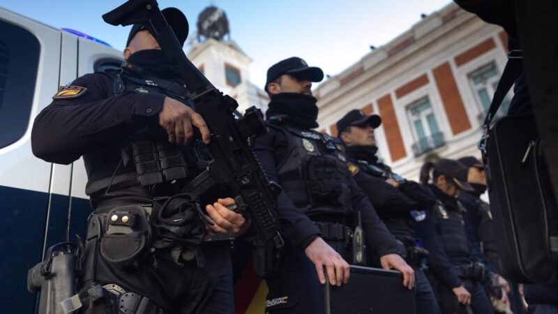 Operativo de seguridad en Sol para Nochevieja con más agentes y drones.