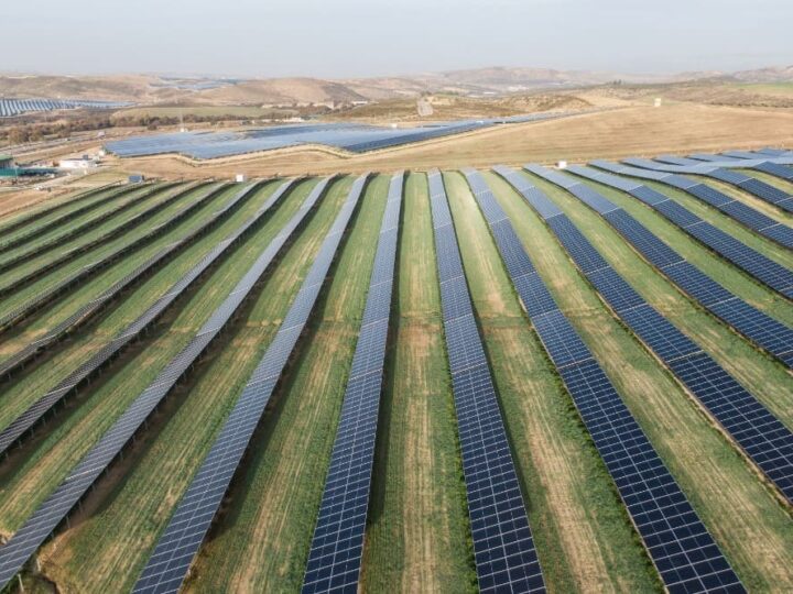 Parque solar en Alhendín: integración de energías renovables con la agricultura.