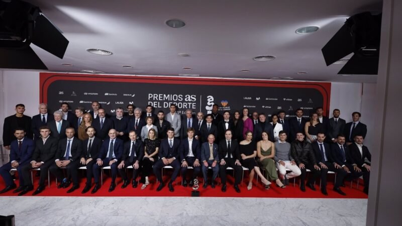 Protagonistas de los Premios AS Deportes: Jorge Martín, Topuria, Rodri Hernández y Valencia