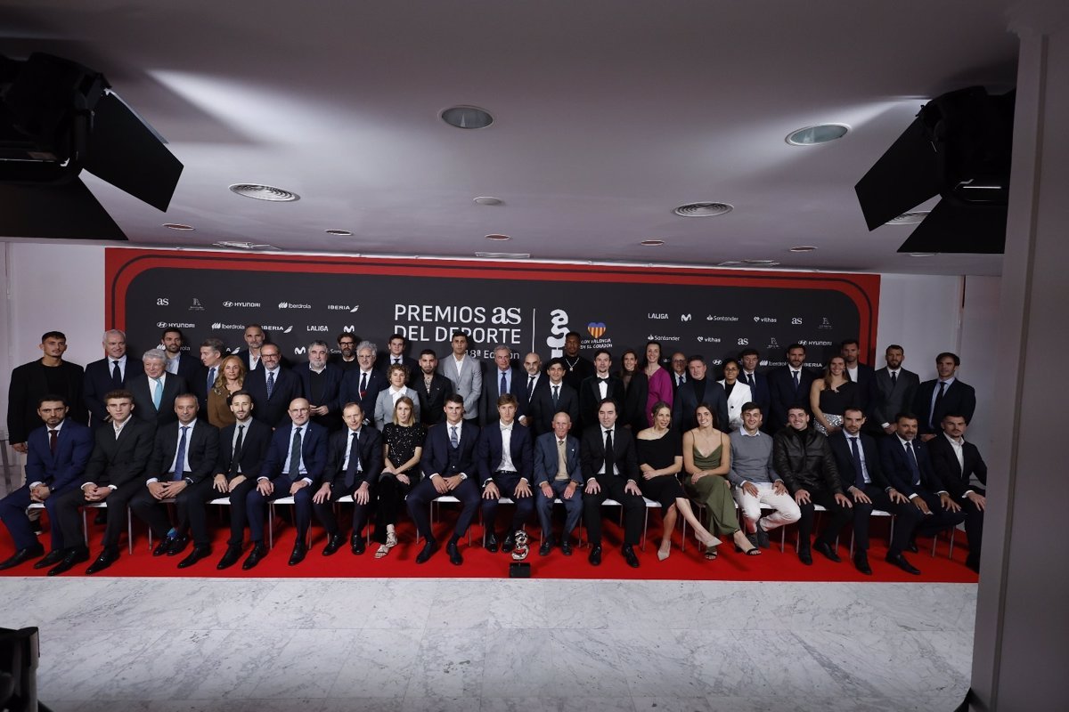 Protagonistas de los Premios AS Deportes: Jorge Martín, Topuria, Rodri Hernández y Valencia