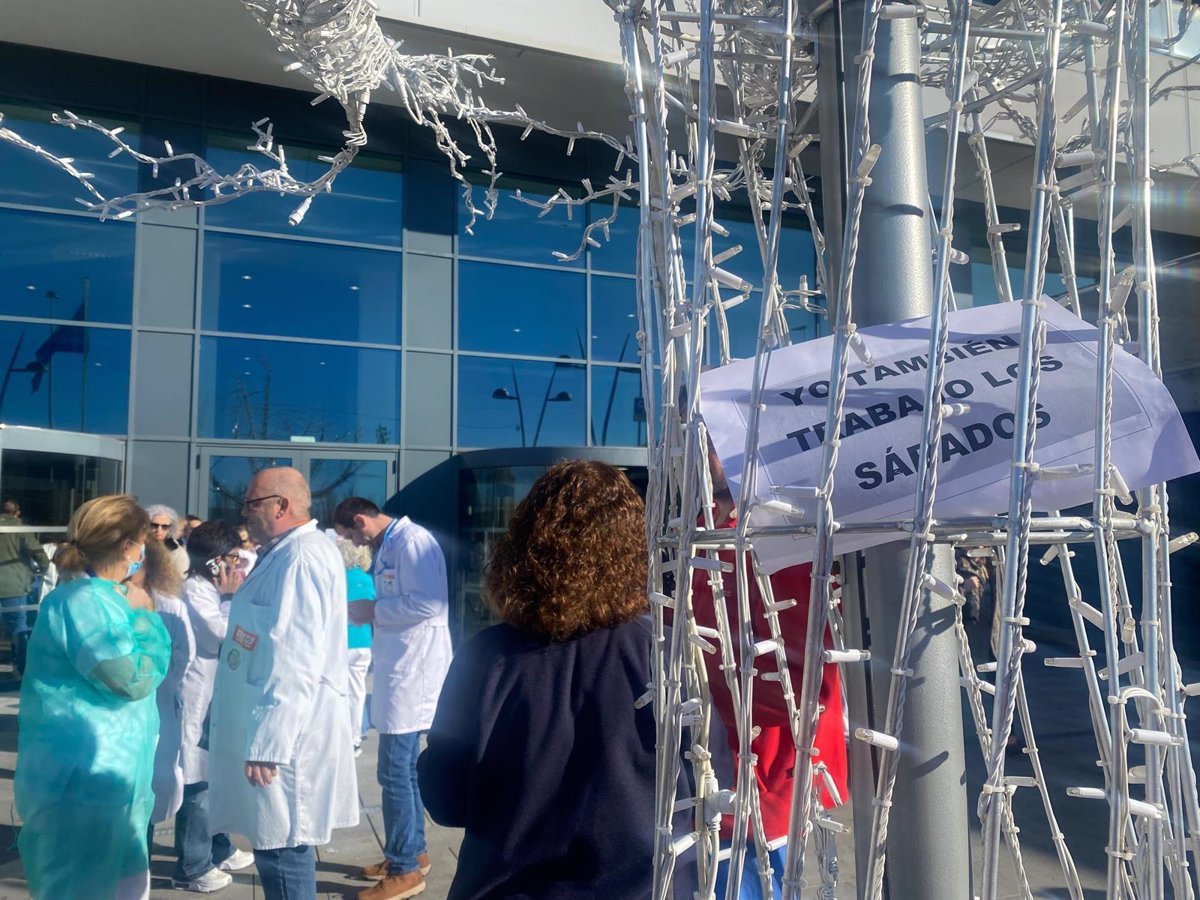 Protesta en Salamanca por falta de compensación por trabajo sábado