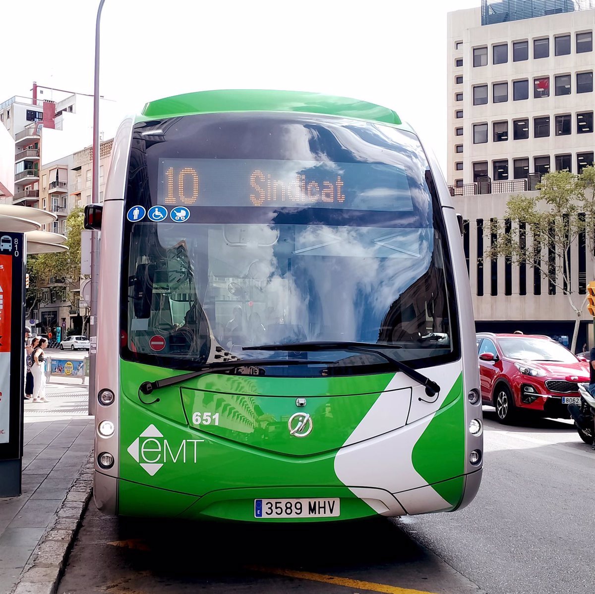 Refuerzo nocturno del «Nit bus» en Palma en Navidad