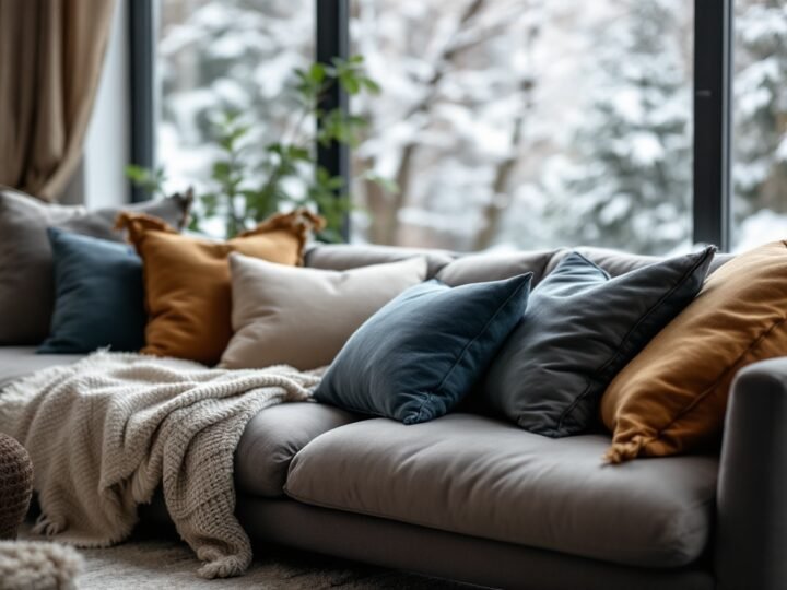 Renovar el salón en invierno: ideas rápidas y prácticas