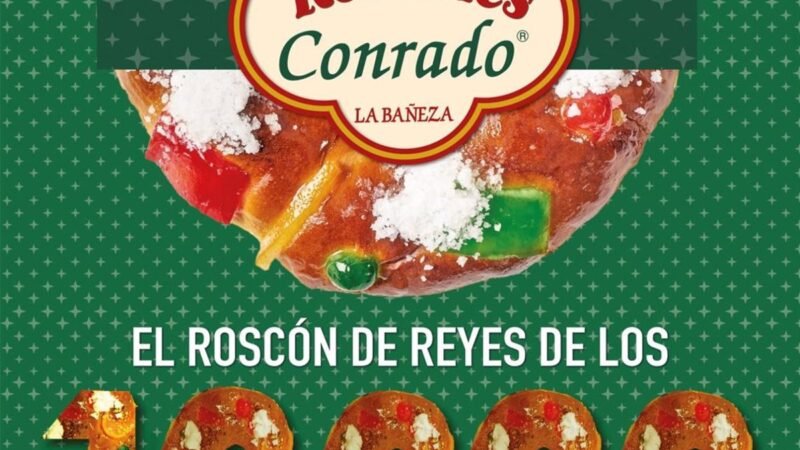 Reparto de 10.000 euros en roscones de Confitería Conrado