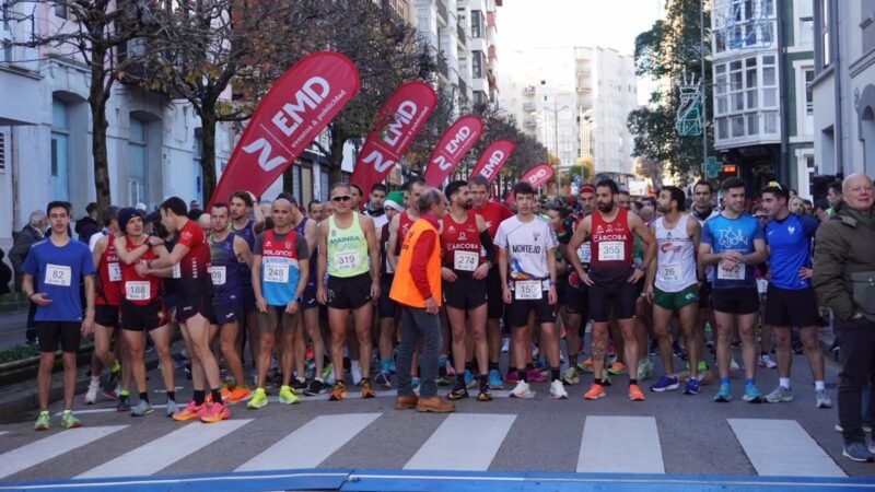 San Silvestre Solidaria de Astillero reúne a más de 450 corredores