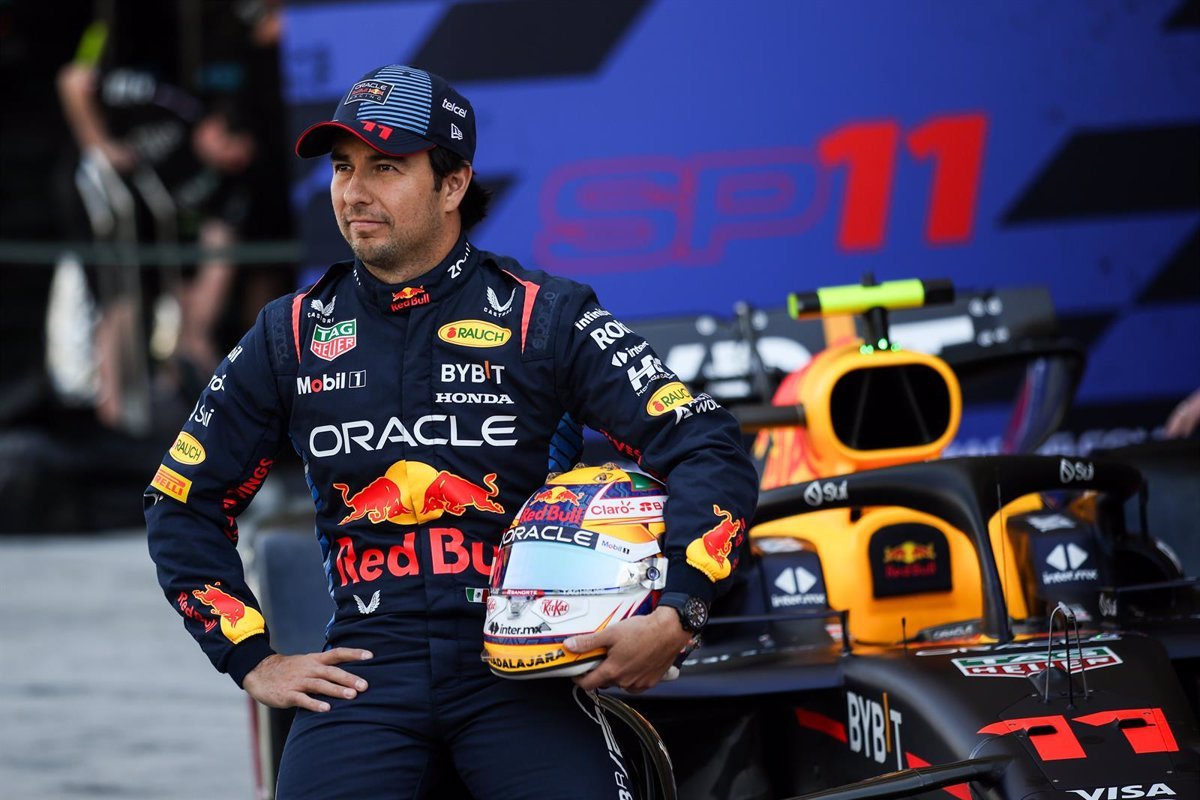 Sergio Pérez se despide de Red Bull Racing