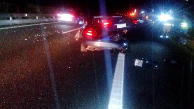 Un herido tras accidente en la A8 en Liendo.